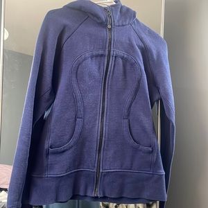 LULULEMON SCUBA HOODIE LIGHT COTTON FLEECE SIZE 8